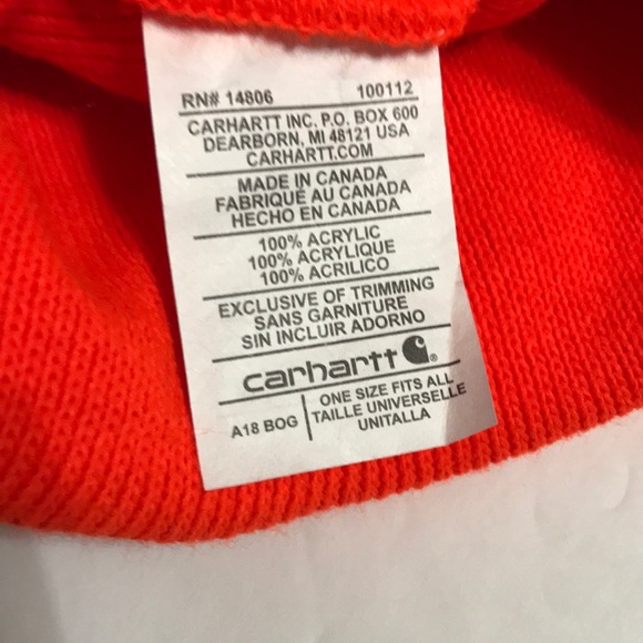 carhartt red wings hat